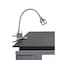 Homeroots Brushed Steel Metal LED Clip Lamp9 x 4-13 x 9.5-14.5 in. 372542 - alternate 7